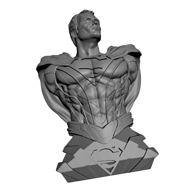 картинка Супермен L2-086 3D-STL.COM