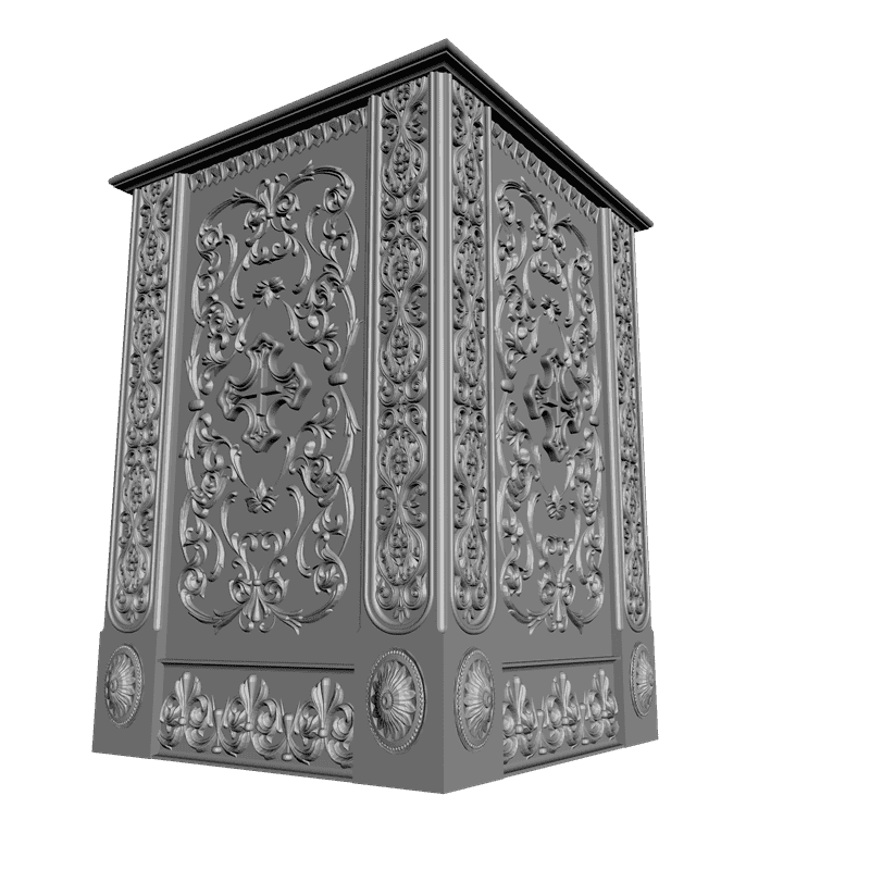 картинка Облачение V8-013 3D-STL.COM