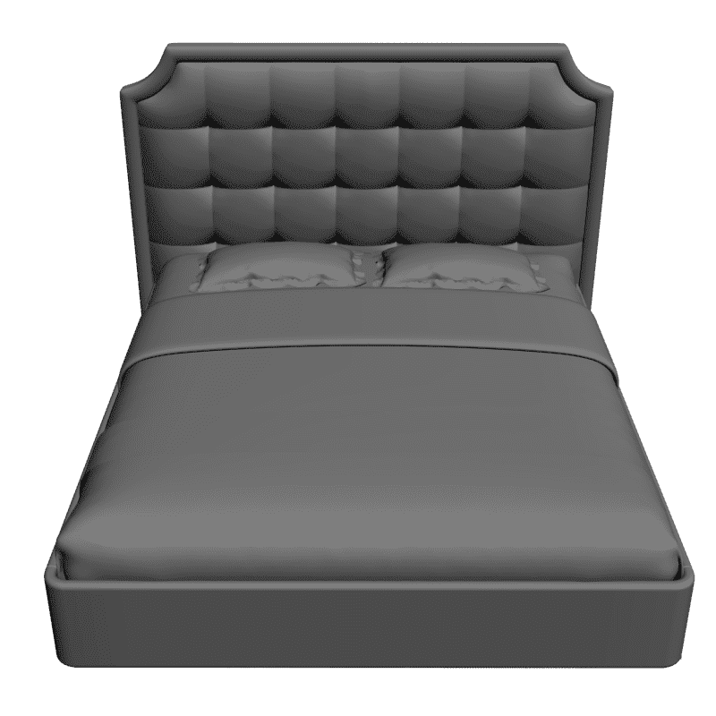 картинка Кровать Либерия 180x200 - Земля мечты M4-129 3D-STL.COM