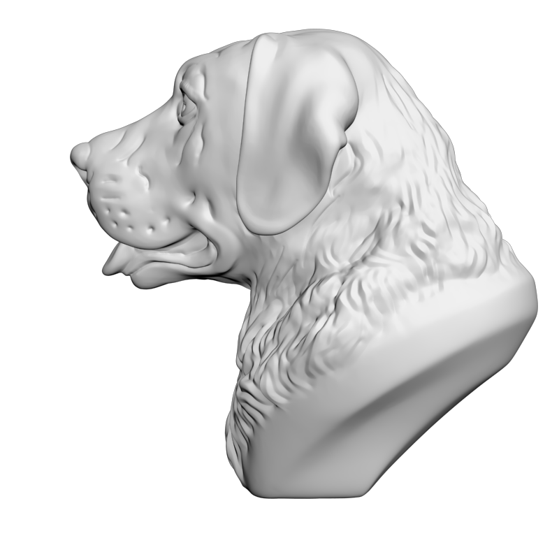 картинка Лабрадор F1-234 3D-STL.COM