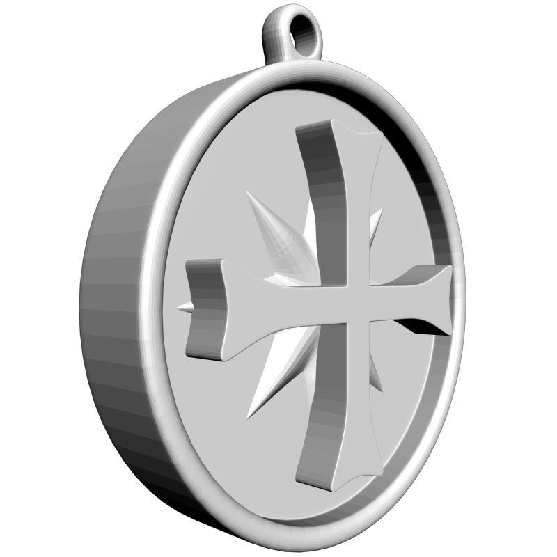 картинка С крестом RY5-098 3D-STL.COM