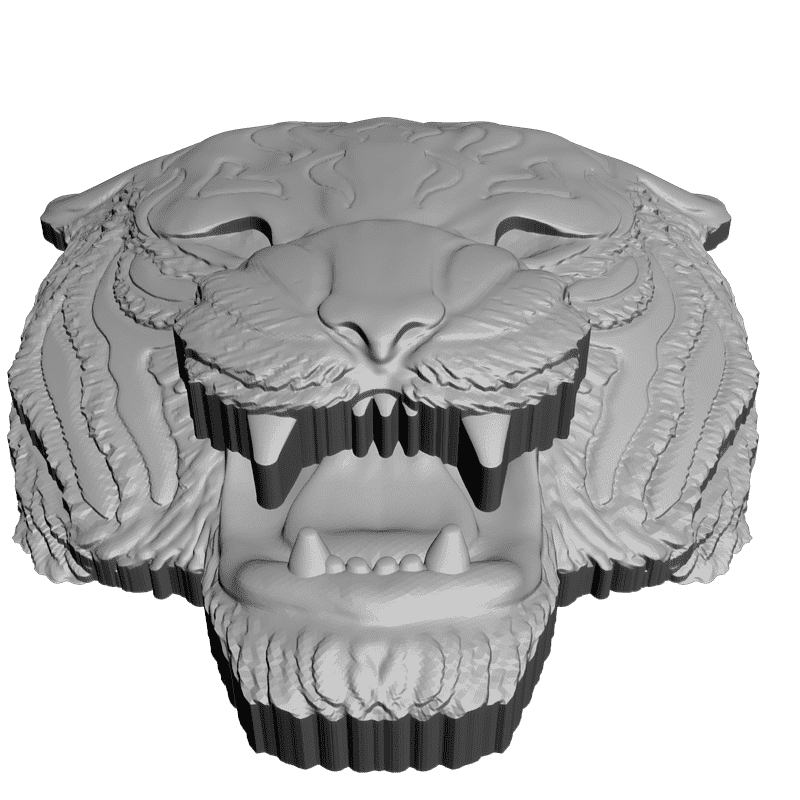 картинка Тигр F1-067 3D-STL.COM