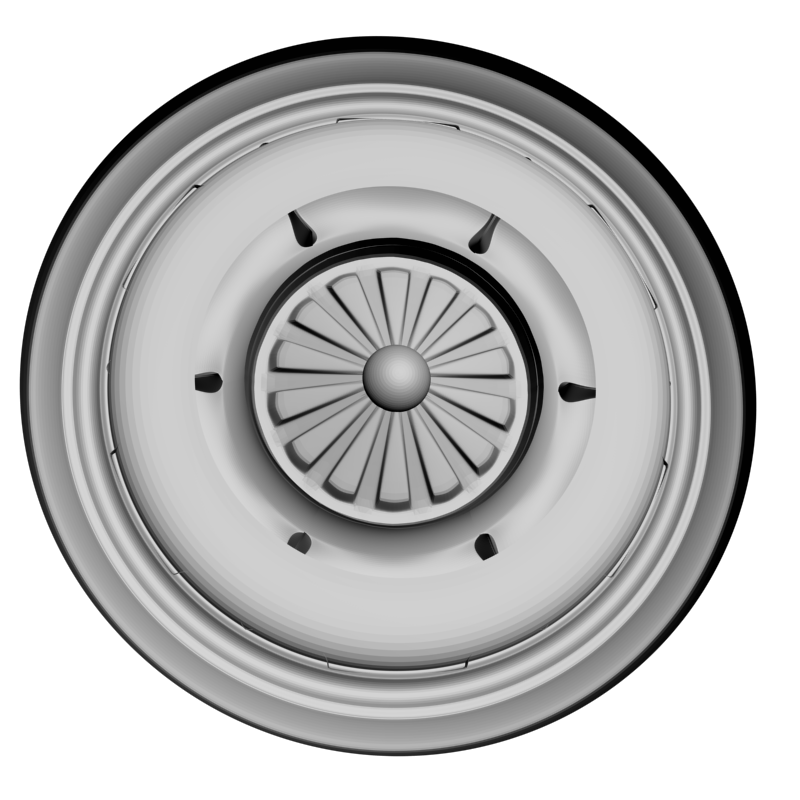 картинка Розетка резная D16-377 3D-STL.COM
