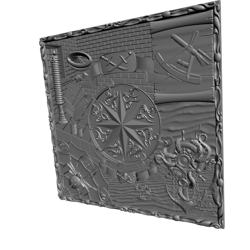 картинка Нарды со звездой PI2-097 3D-STL.COM