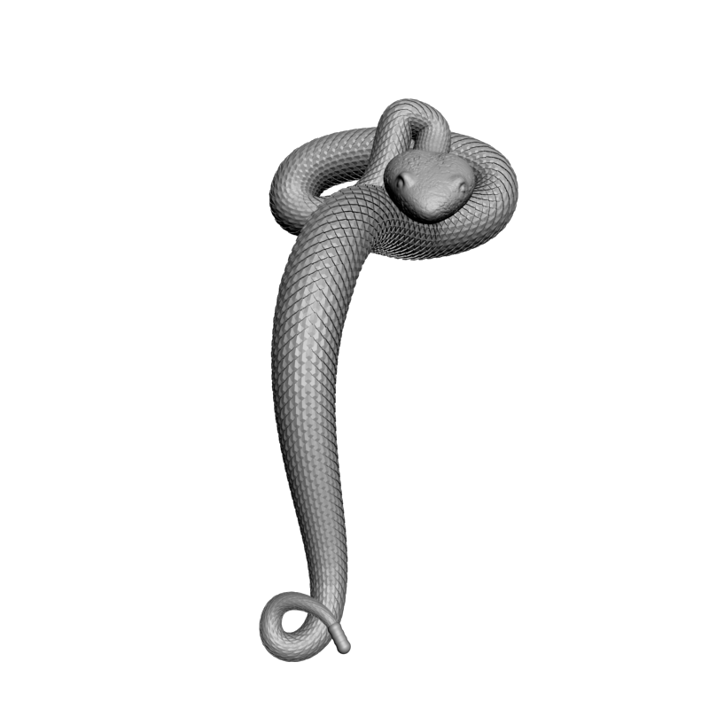 картинка Змея F2-032 3D-STL.COM