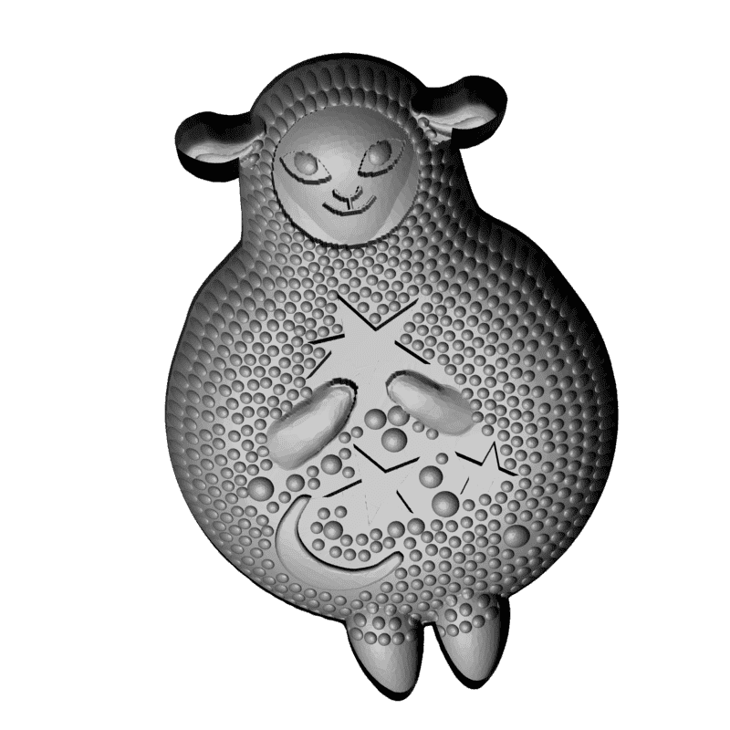 картинка Ночной барашка PI1-279 3D-STL.COM