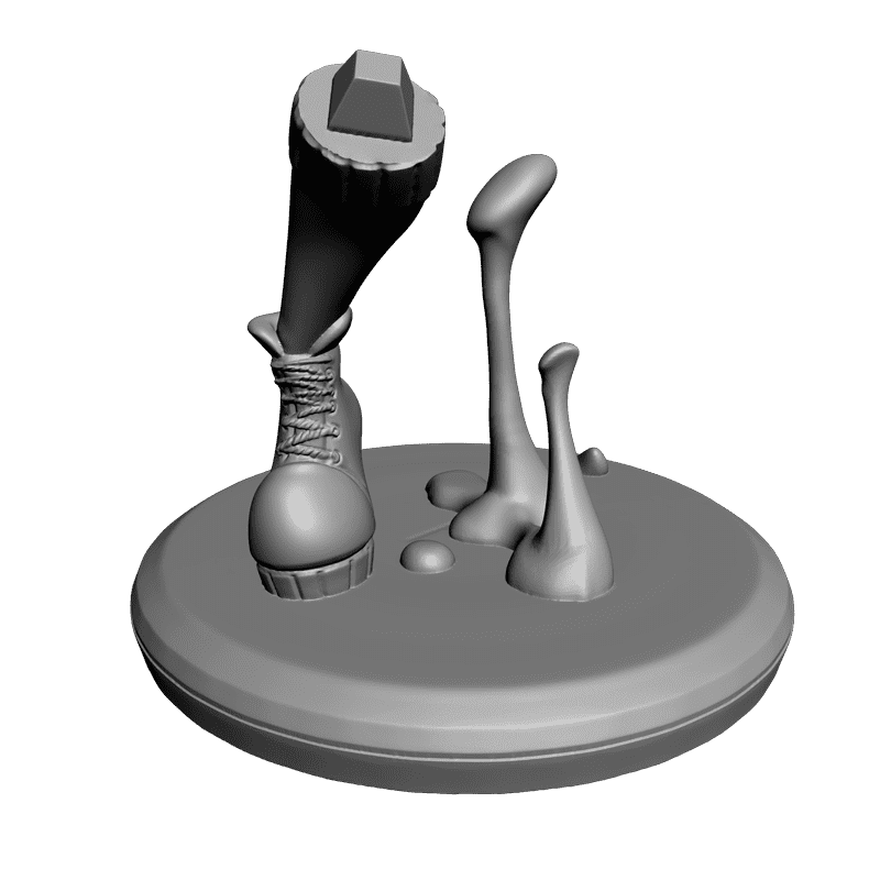 картинка Набор 6 деталей Девушка PI1-106 3D-STL.COM