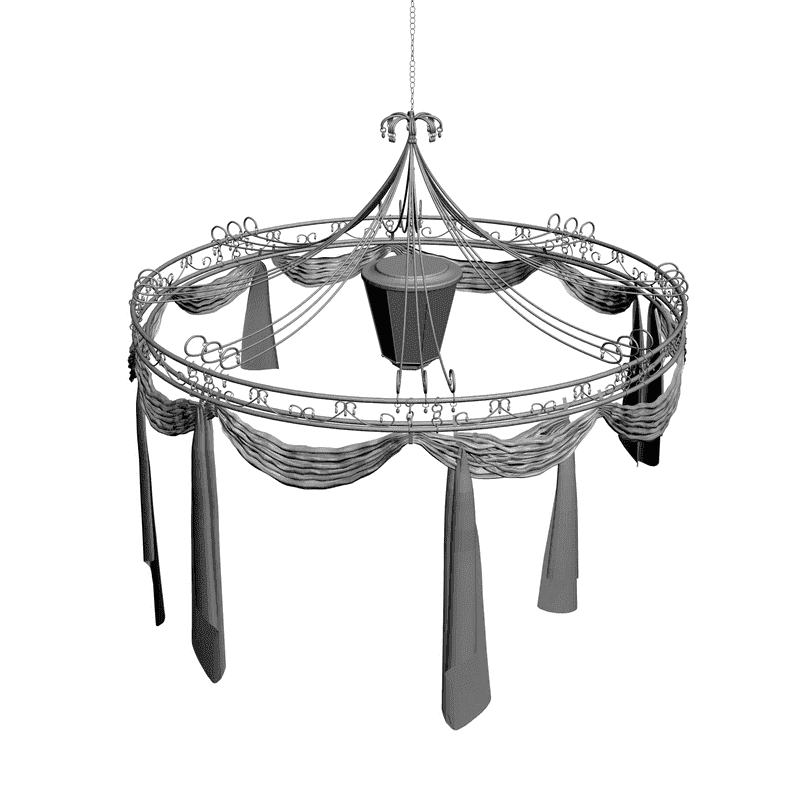 картинка Люстра H6-001 3D-STL.COM
