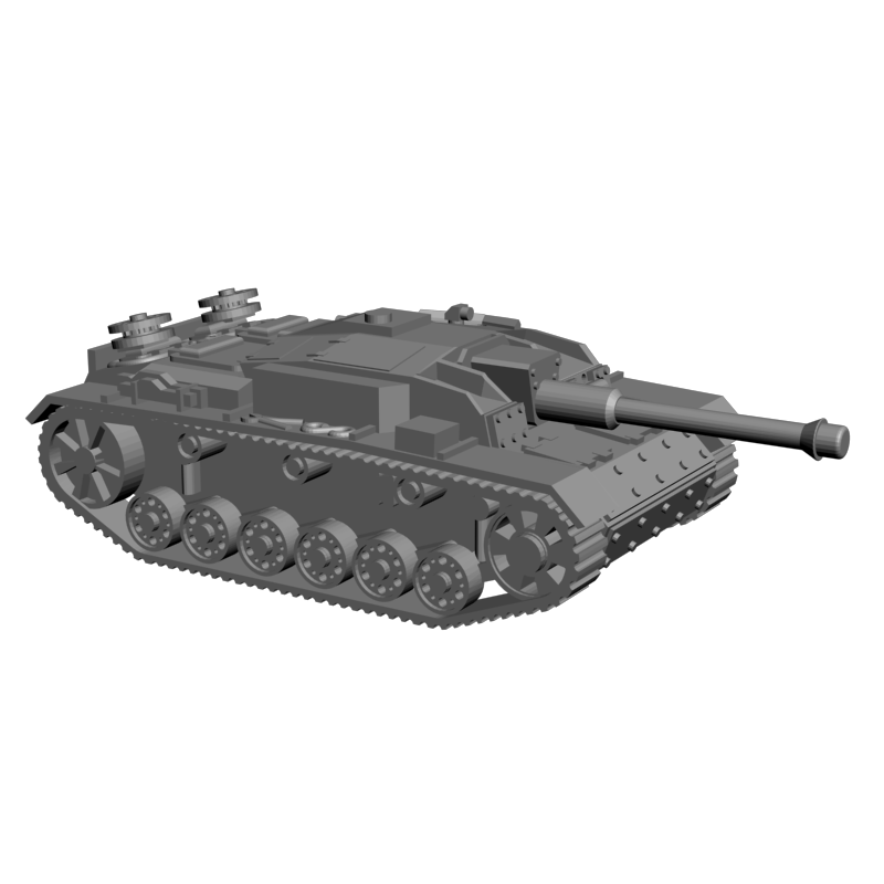 картинка StuG 3f8 RO1-006 3D-STL.COM