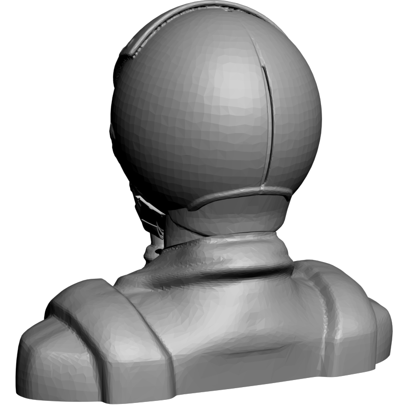 картинка Пилот самолёта L2-074 3D-STL.COM