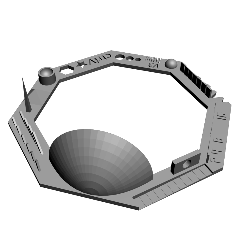 картинка 3д Тест P4-473 3D-STL.COM