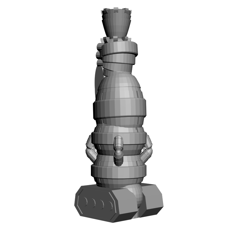 картинка Шахматы Роботы PI3-130 3D-STL.COM