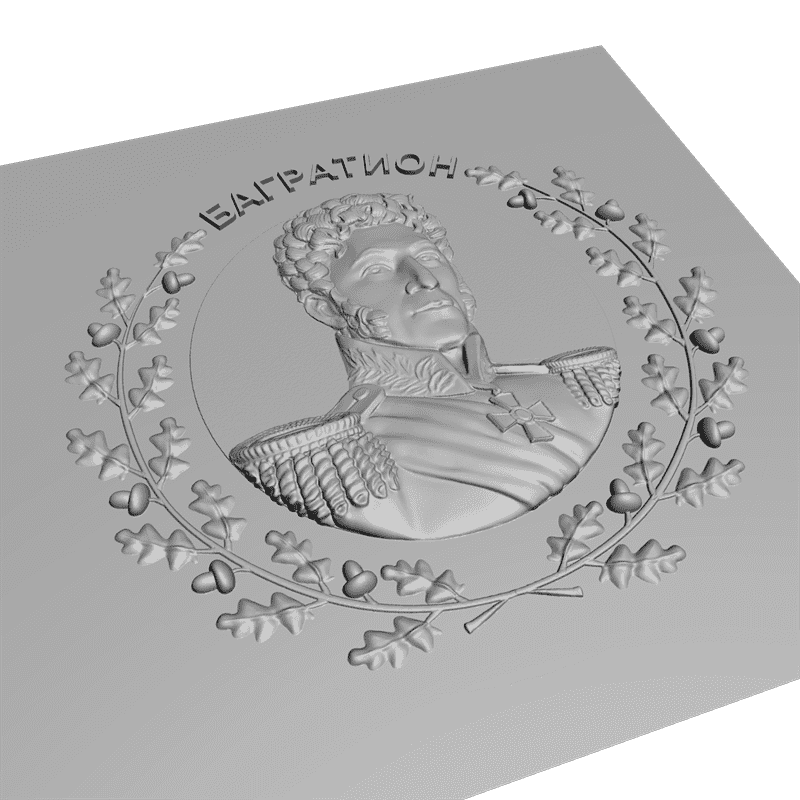 картинка Багратион L1-012 3D-STL.COM
