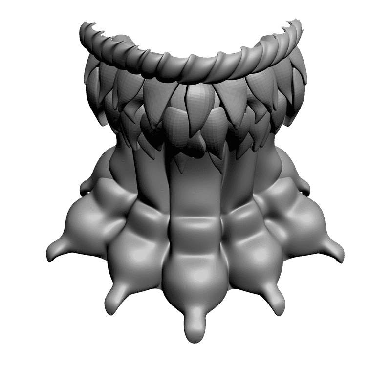 картинка Ножка резная M6-041 3D-STL.COM