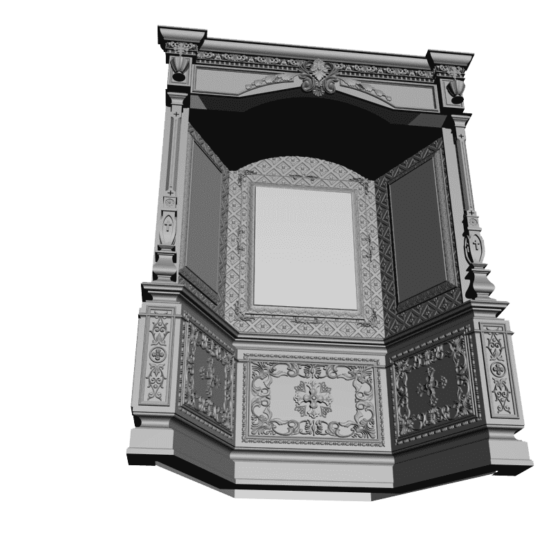 картинка Киот Гнилицы V4-024 3D-STL.COM