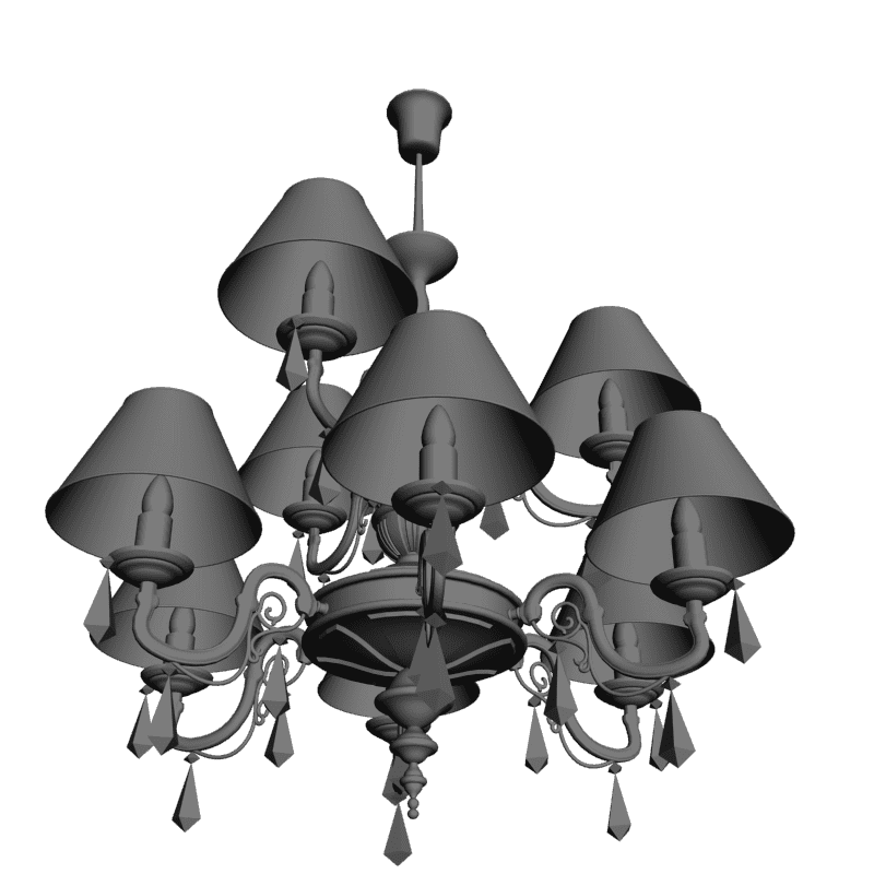 картинка Люстра H6-068 3D-STL.COM