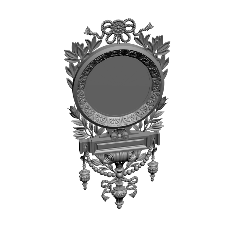 картинка Рамка резная D14-588 3D-STL.COM