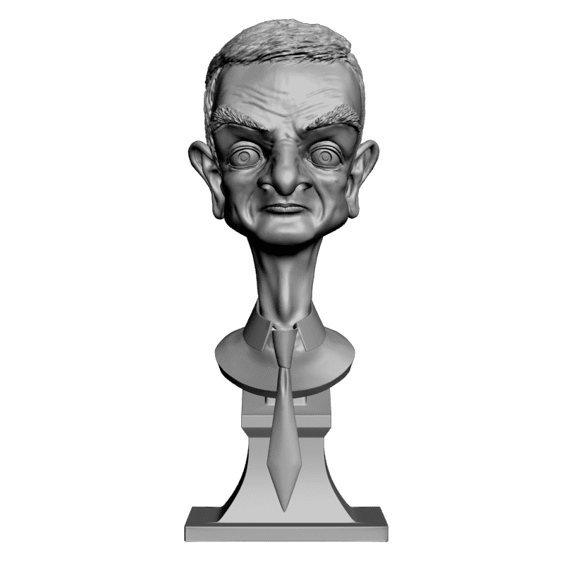 картинка Скульптура человека L2-066 3D-STL.COM