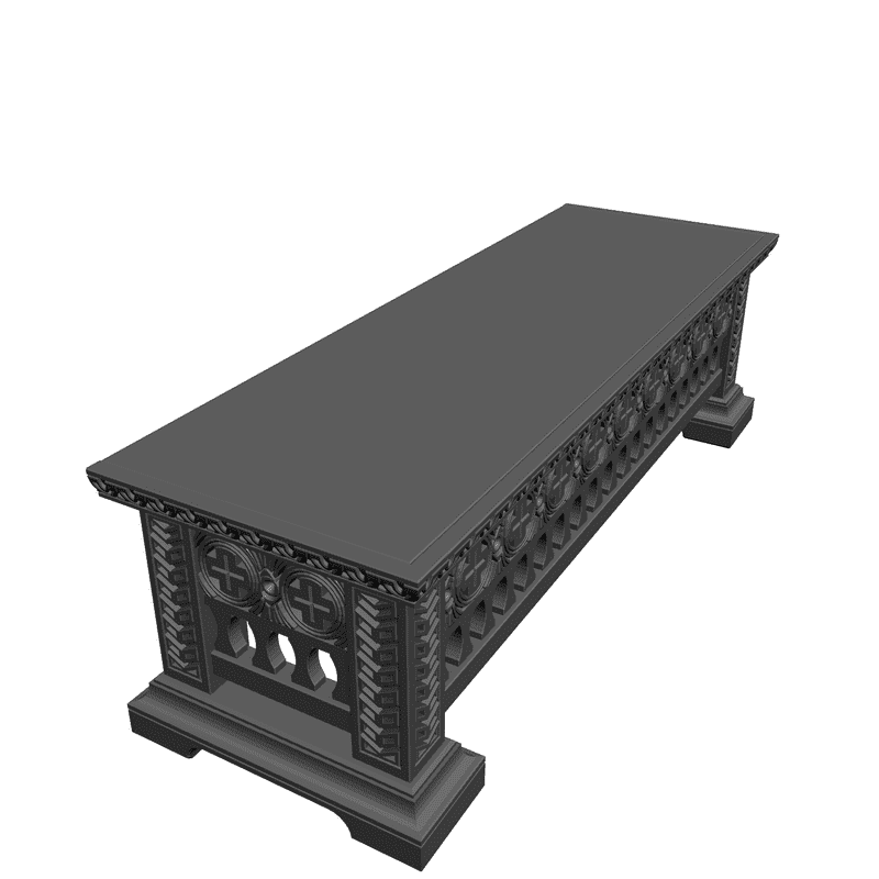 картинка Скамейка M7-003 3D-STL.COM