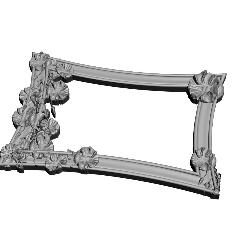 картинка Рама резная D14-425 3D-STL.COM