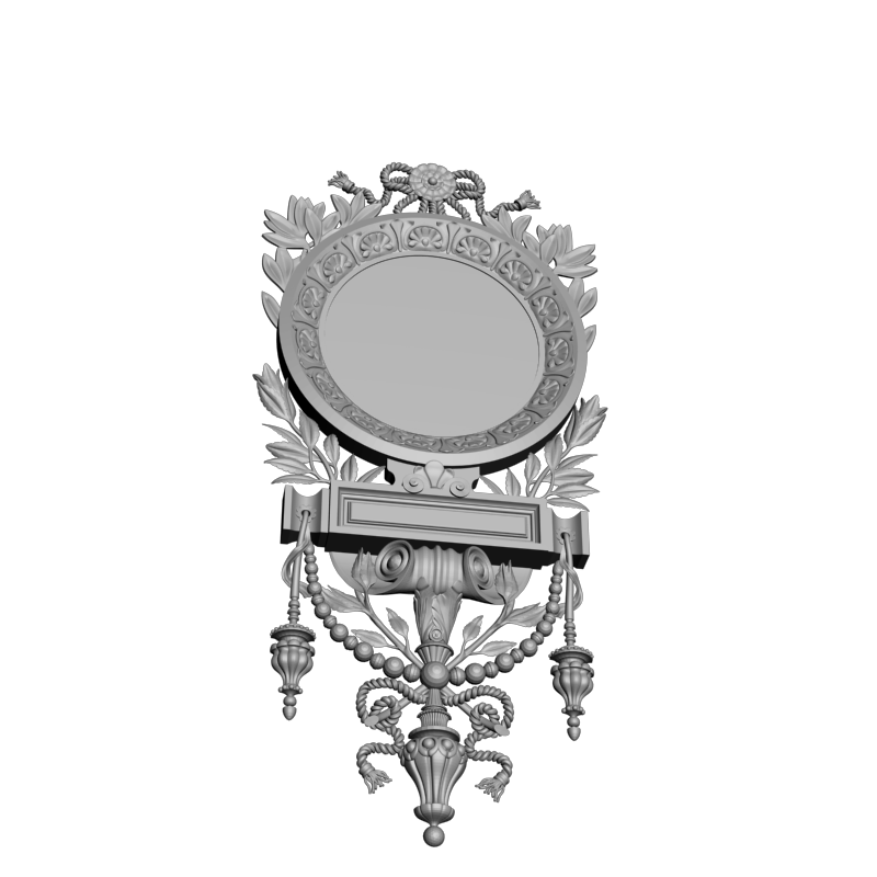 картинка Рамка резная D14-588 3D-STL.COM