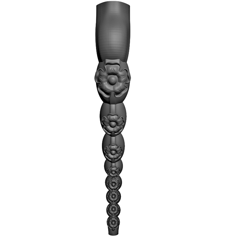картинка Ножка мебельная M6-095 3D-STL.COM