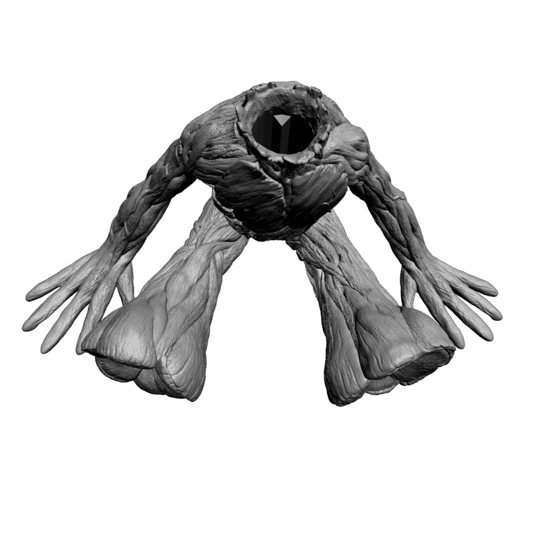 картинка Baby Groot без головы PI1-144 3D-STL.COM