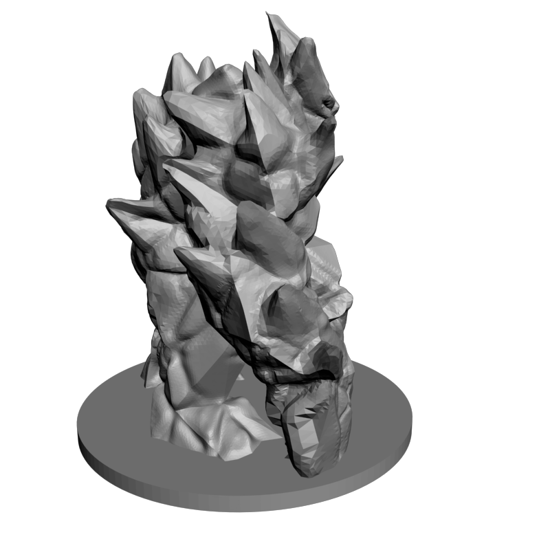 картинка Ледяной Элементаль PI1-514 3D-STL.COM