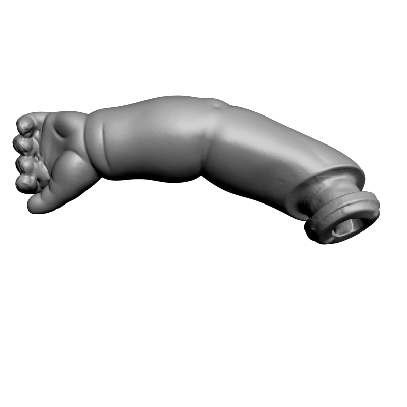 картинка Рука пупсика PI1-381 3D-STL.COM