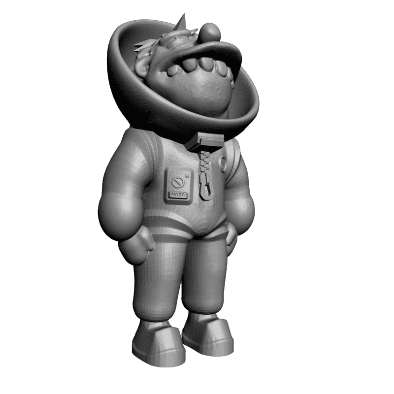 картинка Barney Астронафт PI1-185 3D-STL.COM