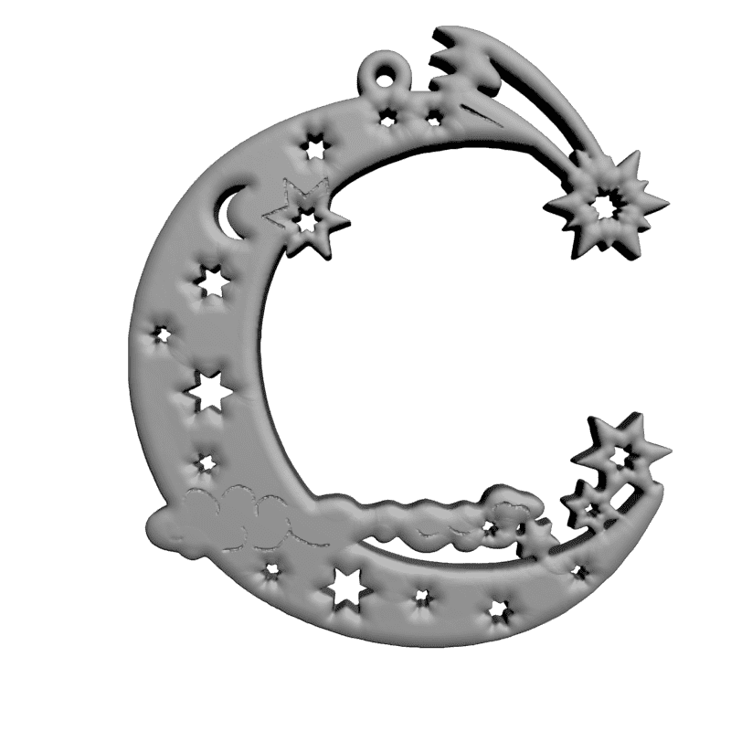 картинка Месяц RY5-044 3D-STL.COM