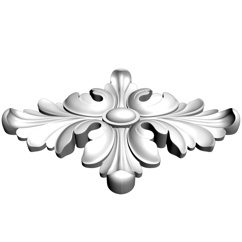 картинка Розетка резная D16-313 3D-STL.COM