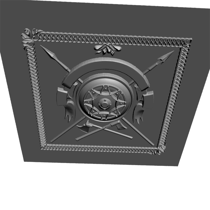 картинка Панель резная D11-028 3D-STL.COM