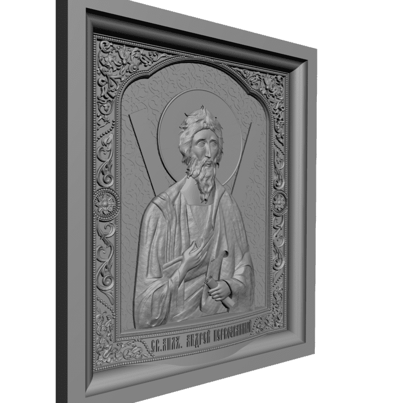 картинка Св. Андрей Первозванный V3-311 3D-STL.COM