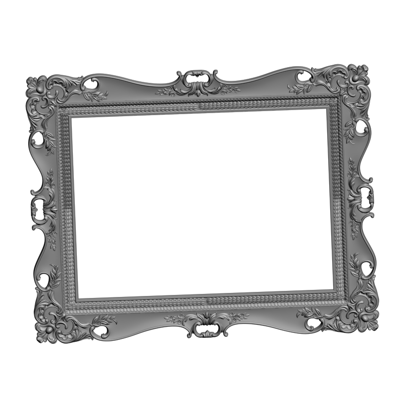 картинка Рама резная D14-464 3D-STL.COM