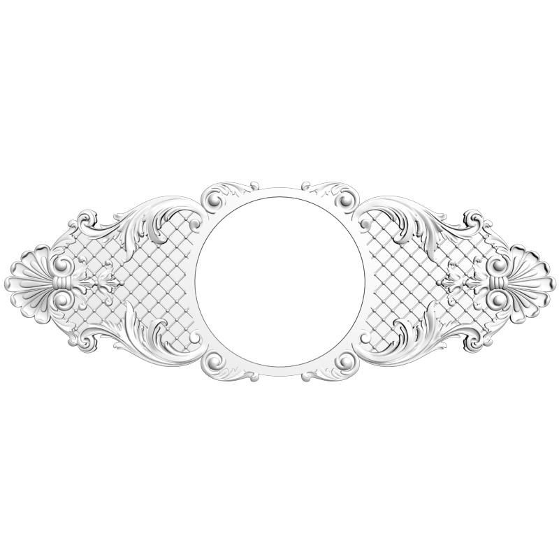 картинка Накладка резная D10-311 3D-STL.COM