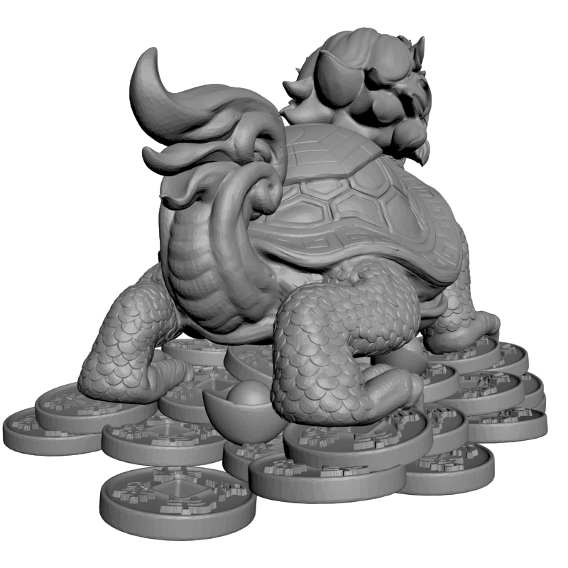 картинка Китайские символы P4-500 3D-STL.COM