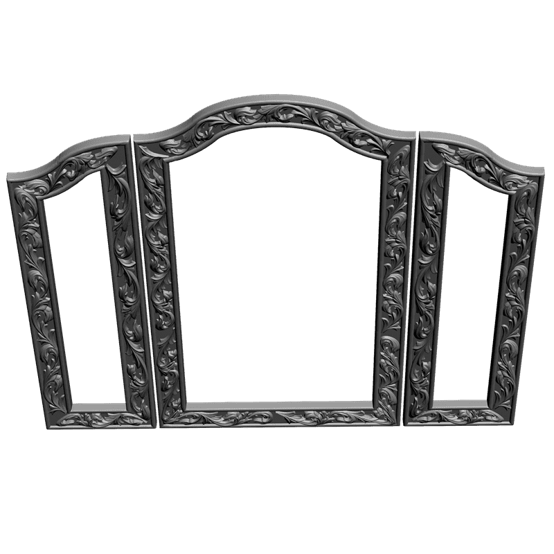 картинка Зеркало D14-296 3D-STL.COM