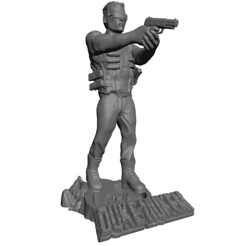 картинка Персонаж Duke Nukem PI1-213 3D-STL.COM