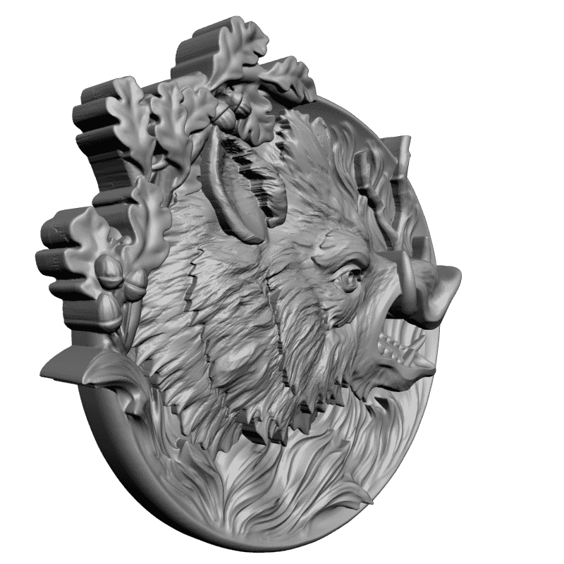 картинка Кабан D12-413 3D-STL.COM