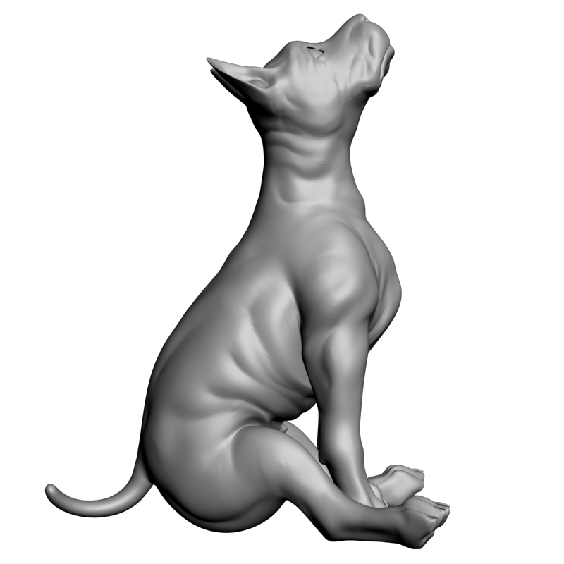 картинка Собака бойцовская F1-181 3D-STL.COM