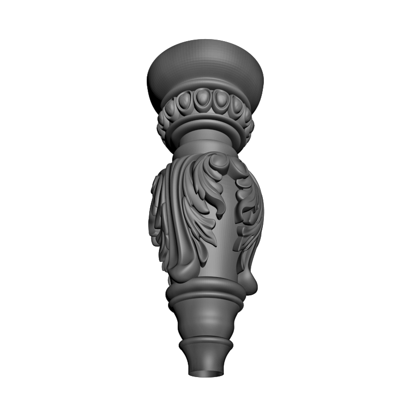 картинка Ножка мебельная M6-109 3D-STL.COM