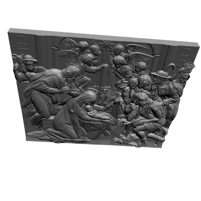 картинка Рождение D12-158 3D-STL.COM