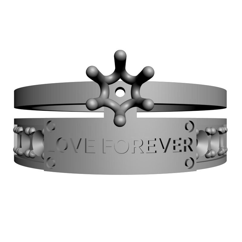 картинка Кольцо Love RY2-162 3D-STL.COM