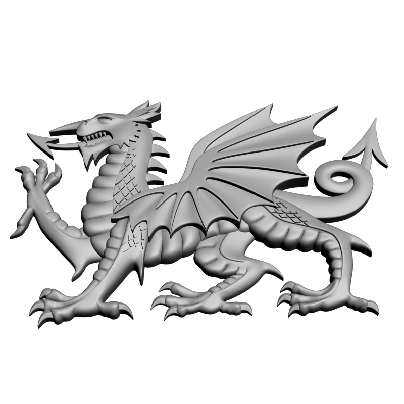картинка Дракон F6-048 3D-STL.COM