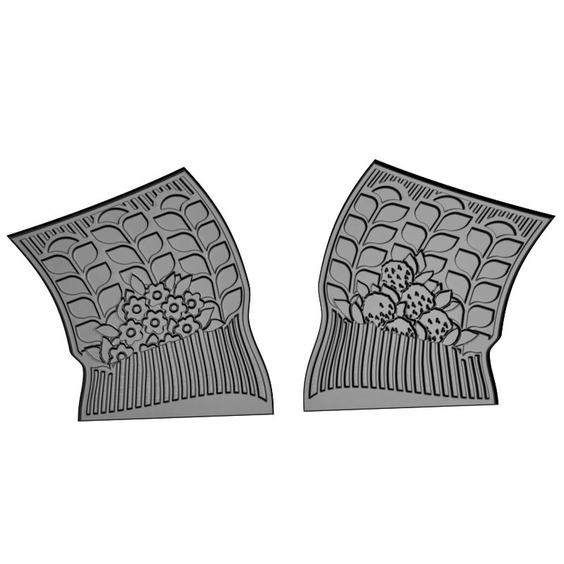 картинка Накладка декоративная D10-375 3D-STL.COM