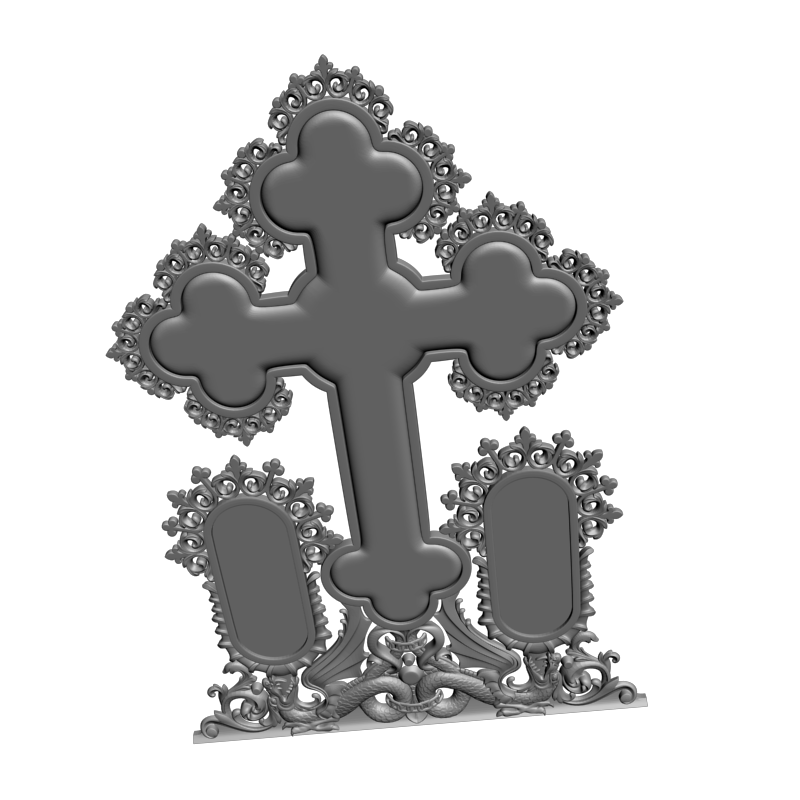 картинка Крест V5-021 3D-STL.COM