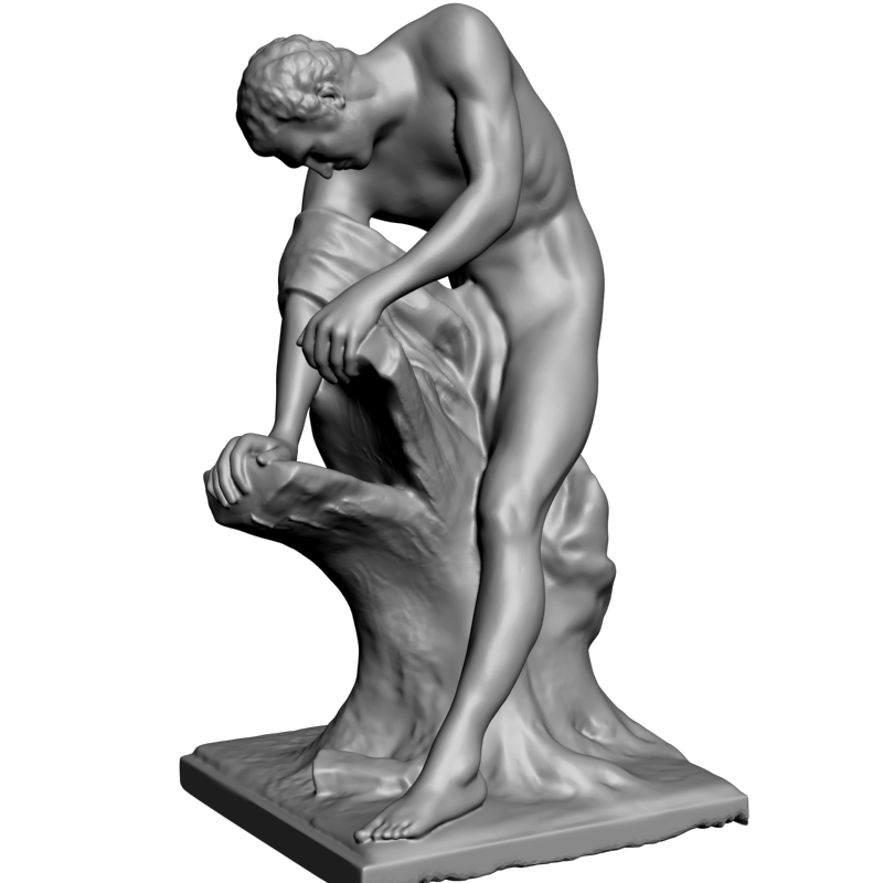 картинка Милон Кротонский L3-199 3D-STL.COM