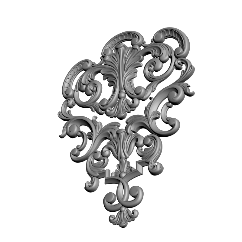 картинка Накладка декоративная D10-370 3D-STL.COM