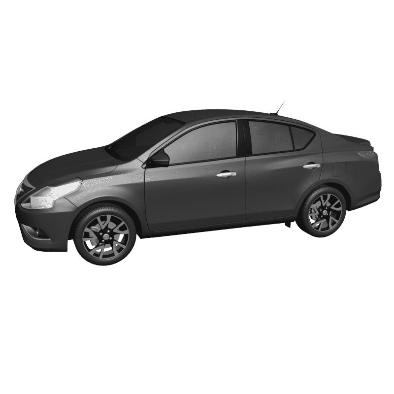 картинка Nissan Versa Sedan 2015 RT3-036 3D-STL.COM